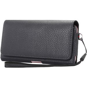 Mobigear Deluxe Belt Gürteltasche (max 16 cm x 8,3 cm) - Gürtelclip - Holster - Schwarz
