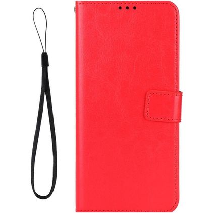 Mobigear Wallet POCO F4 GT Hülle Klapphülle Geldbörse - Rot