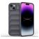 Mobigear Bumpy iPhone 15 Plus Hülle Flexibles TPU Backcover - Charcoal
