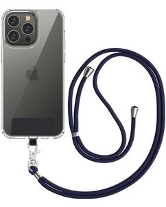 Mobigear Lanyard Universal-Handykette einstellbar - Marineblau