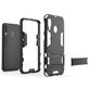 Mobigear Armor Stand Samsung Galaxy A40 Hülle Hardcase Backcover Stoßfest mit Ständer - Marineblau