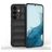 Mobigear Bumpy Samsung Galaxy S24 Hülle Flexibles TPU Backcover - Schwarz