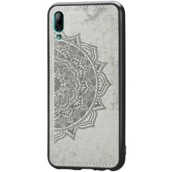 Mobigear Mandala Huawei Y7 Pro (2019) Hülle Hardcase Backcover - Grau