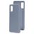 Mobiparts Samsung Galaxy A41 Silikon Hülle Backcover - Royal Grey