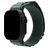 Mobilize Alpine Nylon Apple Watch Armband Dornschließe - 49/46/45/44 mm - Grün