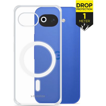 Mobilize Naked Protection Durchsichtig Google Pixel 10a MagSafe Hülle Hardcase Backcover Stoßfest - Transparent