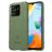 Mobigear Rugged Shield Xiaomi Redmi 10C Hülle Flexibles TPU Backcover Stoßfest - Grün