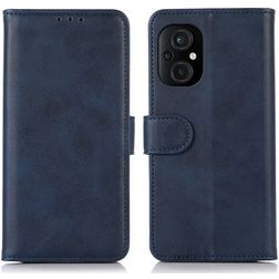 Mobigear Wallet POCO M5 Hülle Klapphülle Geldbörse - Blau
