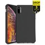 ITSkins FeroniaBio iPhone XS Max Hülle Hardcase Backcover Stoßfest - Schwarz