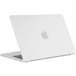 Mobigear Carbon MacBook Air 13 Zoll (2022-2025) Hardcase Hülle MacBook Case - Transparent - Model A2681 / A3113 / A3240