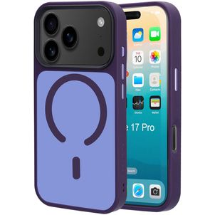 Mobiparts Hardcover iPhone 17 Pro MagSafe Hülle Hardcase Backcover - Satin Purple