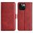 Mobigear Slim Magnet iPhone 15 Hülle Klapphülle Geldbörse - Rot