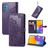 Mobigear Mandala Samsung Galaxy M52 Hülle Klapphülle Geldbörse - Lila