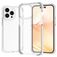 Mobigear Full Bumper iPhone 14 Pro Max Hülle Hardcase Backcover Stoßfest - Weiß