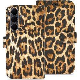 My Style Flex Wallet Samsung Galaxy S25 FE Hülle Klapphülle Geldbörse - Wild Leopard