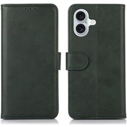 Mobigear Wallet iPhone 17 Hülle Klapphülle Geldbörse - Grün
