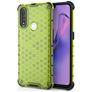Mobigear Honeycomb OPPO A31 Hülle Hardcase Backcover Stoßfest - Grün