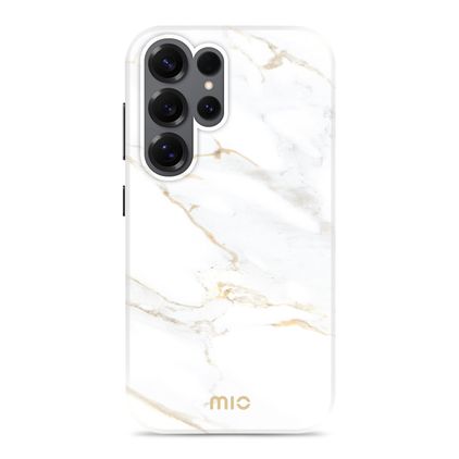 MIO Samsung Galaxy S26 Ultra MagSafe Hülle Hardcase Backcover - White Marble