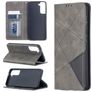 Mobigear Rhombus Slim Samsung Galaxy S21 Hülle Klapphülle - Grau