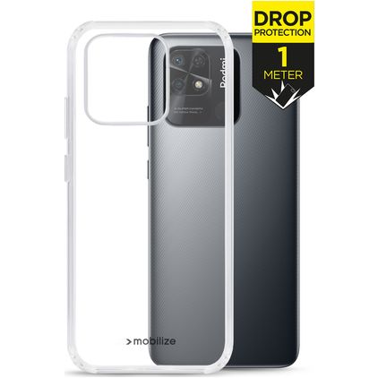 Mobilize Naked Protection Transparent Xiaomi Redmi 10C Hardcase Backcover Shockproof - Transparent