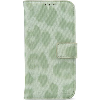 My Style Flex Wallet iPhone 14 Pro Hülle Klapphülle Geldbörse - Green Leopard