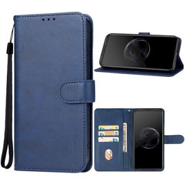Mobigear Wallet ASUS ROG Phone 7 Hülle Klapphülle Geldbörse - Blau