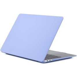 Mobigear Matte MacBook Air 13 Zoll (2018-2020) Hardcase Hülle MacBook Case - Pastellblau - Model A1932 / A2179 / A2337