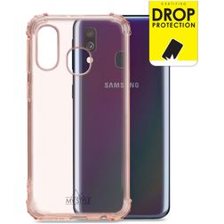 My Style Protective Flex Samsung Galaxy A40 Hülle Flexibles TPU Backcover Stoßfest - Soft Pink