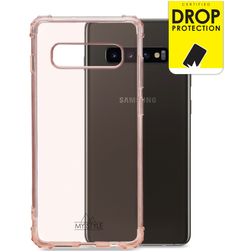 My Style Protective Flex Samsung Galaxy S10 Plus Hülle Flexibles TPU Backcover Stoßfest - Soft Pink