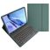 Mobigear Keys iPad Air 3 (2019) Hülle QWERTZ Bluetooth Tastatur Klapphülle + Stifthalter - Grün