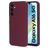 Mobiparts Samsung Galaxy A16 Silikon Hülle Backcover - Plum Red