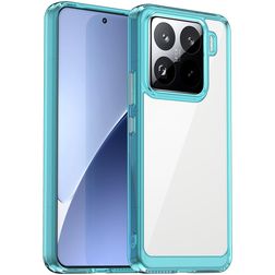 Mobigear Crystal Xiaomi 15 Pro Hülle Hardcase Backcover - Blau