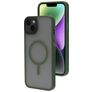 Mobiparts Hardcover iPhone 14 Plus MagSafe Hülle Hardcase Backcover - Satin Green