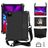 Mobigear HexStrap iPad Pro 11 Zoll (2025) Hülle EVA Schaum Backcover + Schulterträger - Schwarz