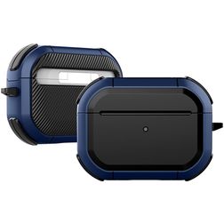 Mobigear Slim Armor Apple AirPods Pro 2 Stoßfeste Hardcase Hülle - Blau