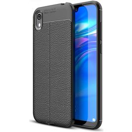 Mobigear Luxury HONOR 8S Hülle Flexibles TPU Backcover - Schwarz
