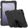 Xccess Survivor Essential Samsung Galaxy Tab A9 (2023) Hülle Kunststoff,Silikon Backcover + Ständer - Schwarz