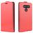 Mobigear LG K50s Hülle Flipcase - Rot