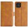 Mobigear Slim Magnet HONOR X8 Hülle Klapphülle Geldbörse - Cognac