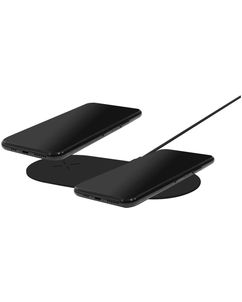 Mobiparts Dual Fast Wireless es Ladegerät Qi Wireless 1 Meter 10W - Schwarz