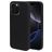 Mobiparts iPhone 16 Pro Max Silikon Hülle Backcover - Schwarz
