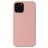 Mobigear Rubber Touch iPhone 13 Silikon Hülle Backcover - Sakura Pink