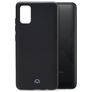Mobilize Rubber Gelly Samsung Galaxy A02s Hülle Flexibles TPU Backcover - Matt Black