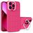 Mobigear Cube iPhone 14 Plus Hülle Hardcase Backcover mit Ständer - Magenta