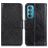Mobigear Classy Motorola Edge 30 Hülle Klapphülle Geldbörse - Schwarz