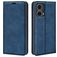 Mobigear Retro Slim Motorola Moto G85 Klapphülle Portemonnaie - Dunkelblau