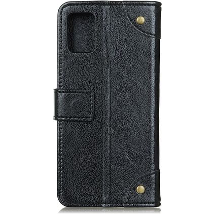 Mobigear Ranch HTC Desire 21 Pro Klapphülle Portemonnaie - Schwarz