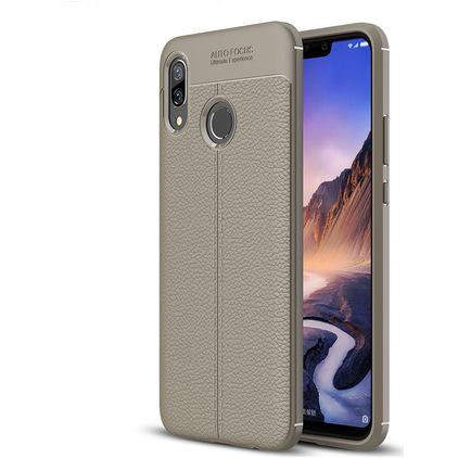 Mobigear Luxury Huawei Nova 3 Hülle Flexibles TPU Backcover - Grau