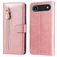 Mobigear Zipper iPhone Air Hülle Klapphülle Geldbörse - Roségold