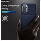 Mobigear Groove POCO M5s Hülle Flexibles TPU Backcover - Blau